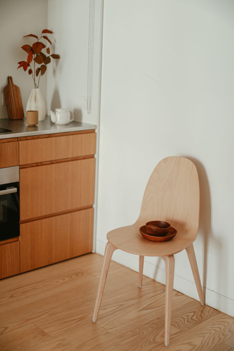 Shell Oak Chair