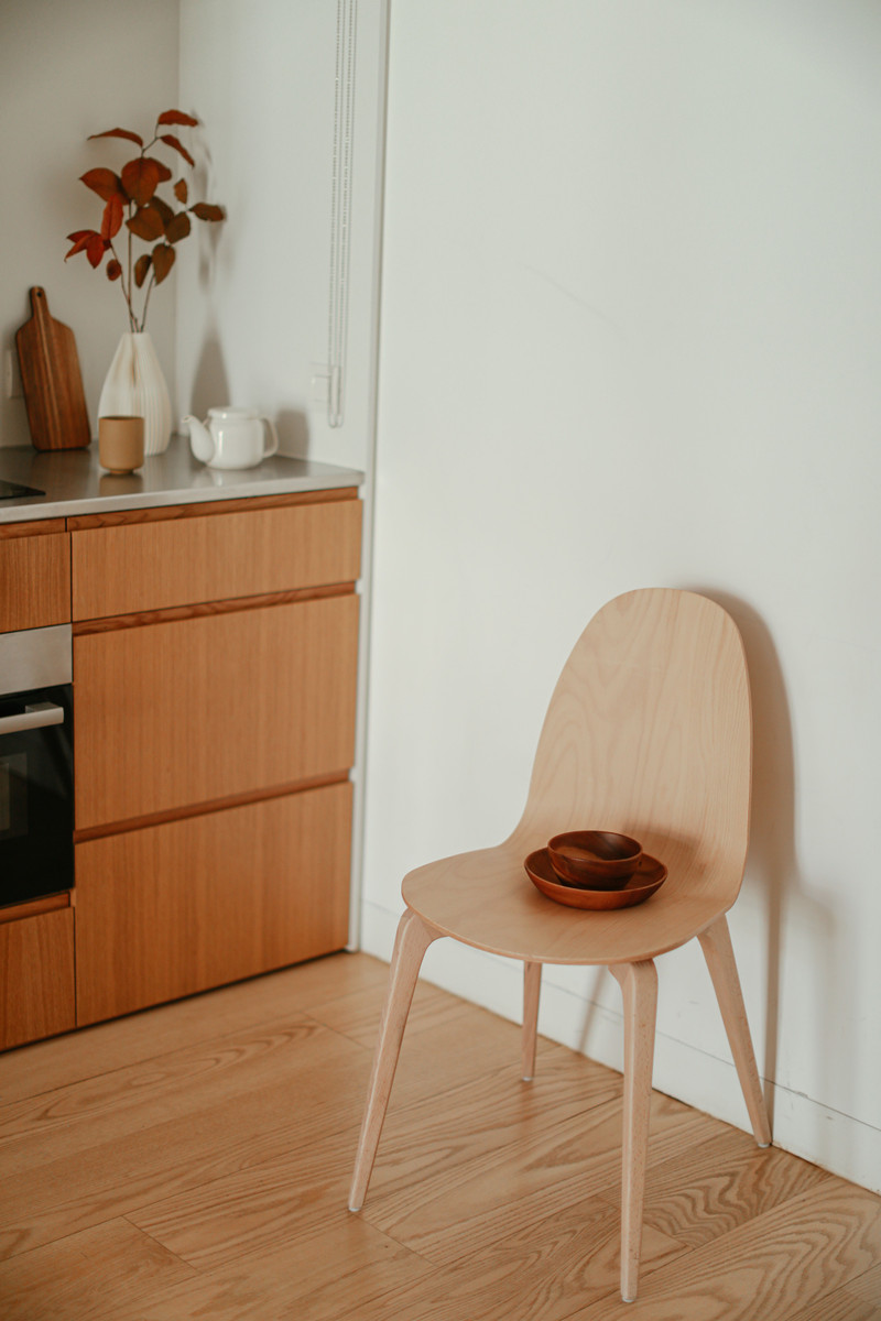 Shell Oak Chair