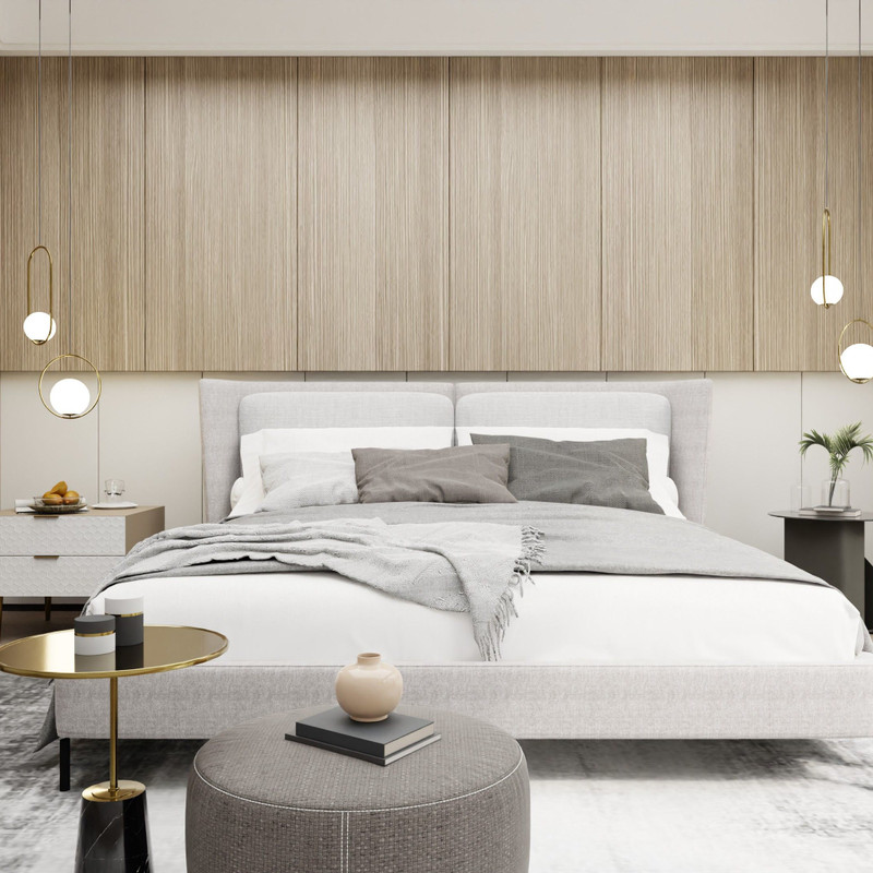Noor Upholstered Bed